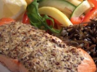 Mustard-Crusted Salmon