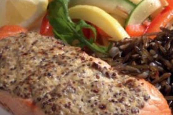 Mustard-Crusted Salmon