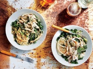 Sichuan-Style Chicken with Rice Noodles