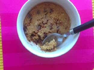 90 Second Cookie in a Bowl