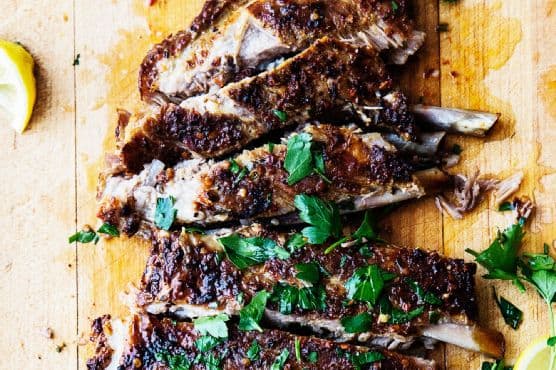 Calabrian Grilled Pork Ribs