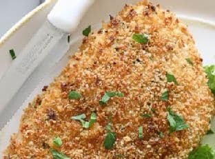 Mustard Herb Crusted Chicken Breasts Skinnytaste