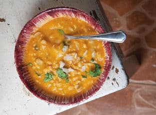 Mexican Fava Bean Soup (Sopa de Habas)