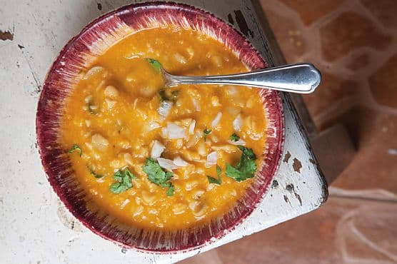 Mexican Fava Bean Soup (Sopa de Habas)