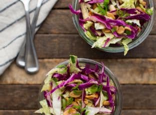 Cabbage Salad with Peanuts