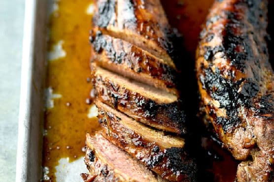Honey Soy Glazed Pork Tenderloin