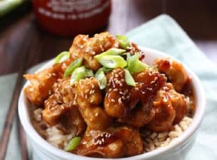 Sticky Sesame Cauliflower