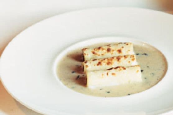 Cannelloni with Truffle Cream