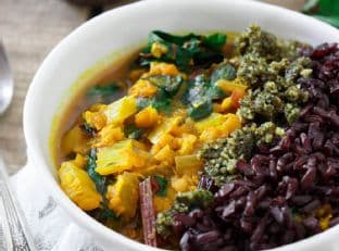 Turmeric Lentil Stew