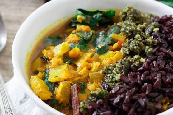 Turmeric Lentil Stew