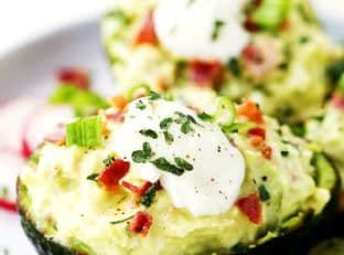 Deviled Avocados