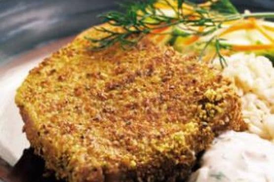 Pistachio-Crusted Tuna Steaks