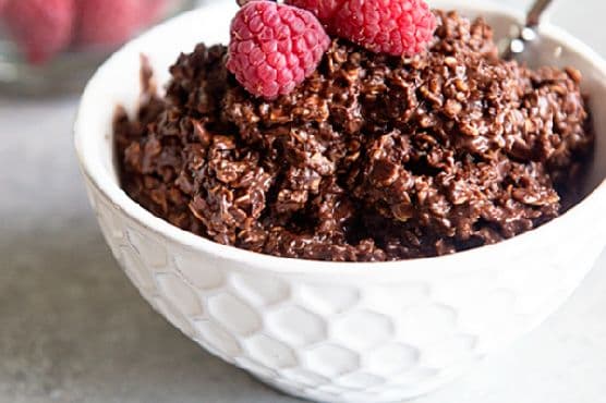 Healthier Chocolate Oatmeal