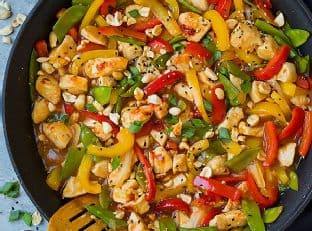 Szechuan Chicken Stir-Fry
