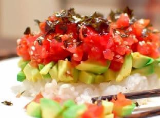 Reckless Abandon: Fresh Tuna Tower