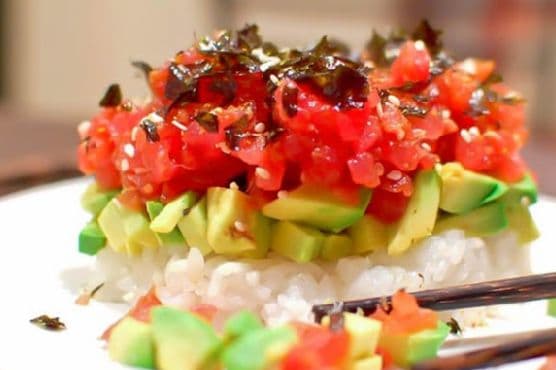 Reckless Abandon: Fresh Tuna Tower