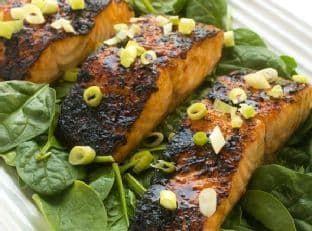 Honey Soy Glazed Salmon