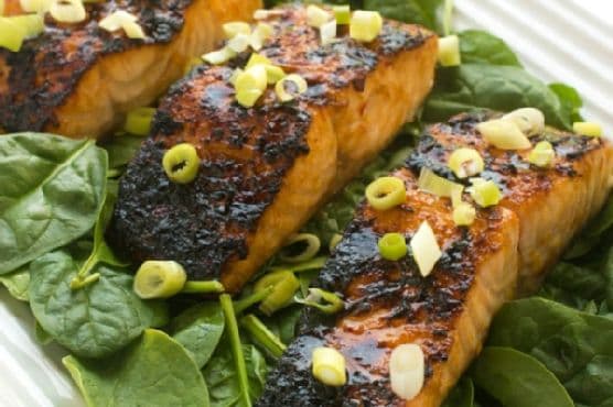 Honey Soy Glazed Salmon