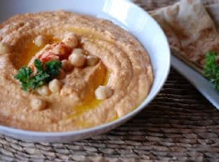Roasted Red Pepper Hummus