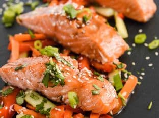 Paleo Salmon Teriyaki