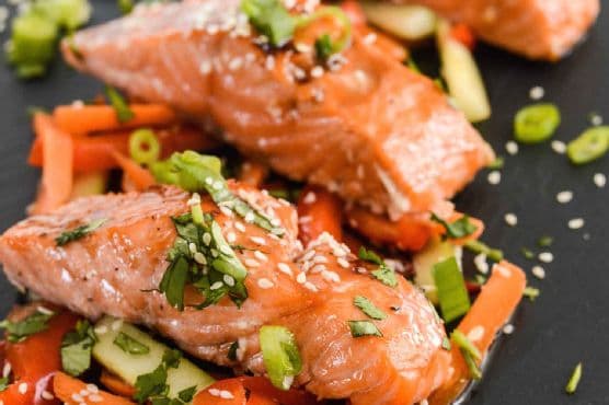 Paleo Salmon Teriyaki