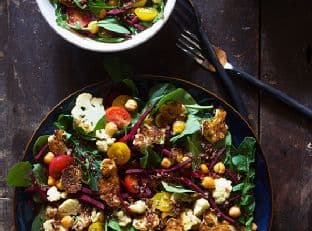 Power Salad with Jalapeno Dressing