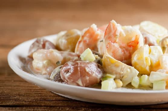 Shrimp and Baby Potato Salad