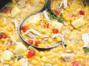 Leftover Turkey Corn Chowder