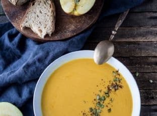 Roasted Butternut Apple Soup