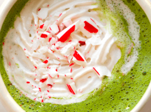 Candy Cane Nog Holiday Matcha
