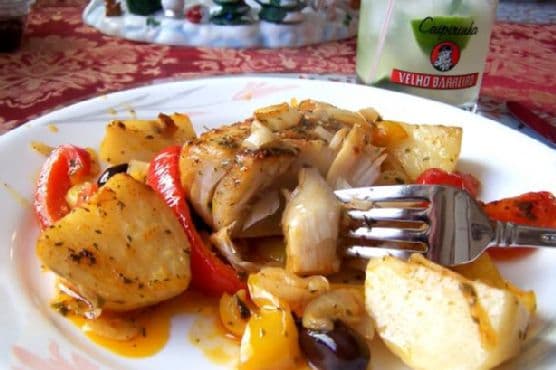 Baked Bacalhau / Salted Cod
