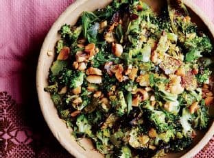 Roasted and Charred Broccoli with Peanuts
