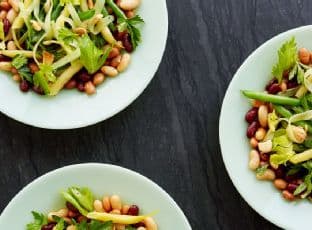 Five-Bean Salad With Smoked Paprika Vinaigrette