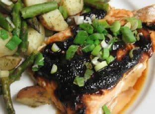 Miso- Glazed Salmon