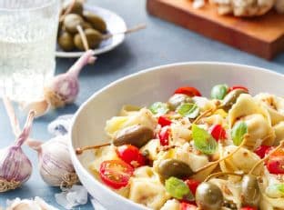 Tortelloni with Anchovies & Capers