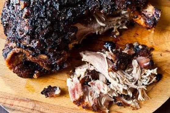 Matilda, Maple, and Garlic Pork Shoulder with Crispy Skin
