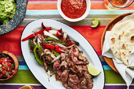 Mezcal-Marinated Fajitas