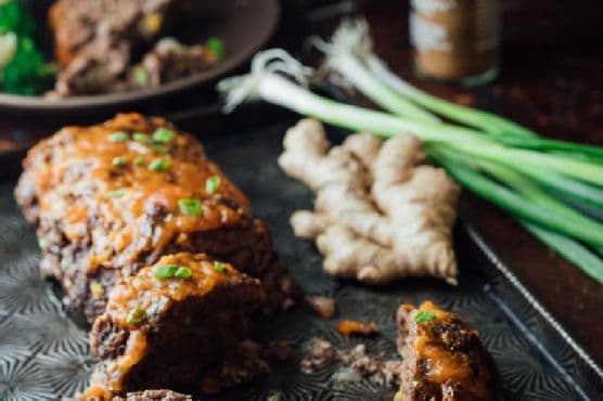 5 spice meatloaf with apricot ginger glaze