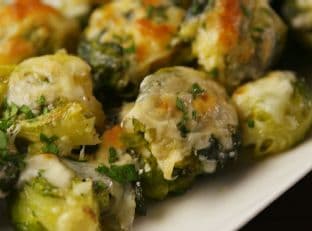 Smashed Brussels Sprouts