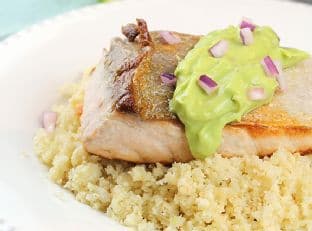 5 Ingredient Avocado Lime Salmon