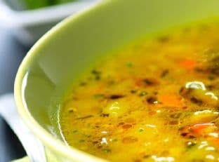 Flush The Fat Away Vegetable Soup