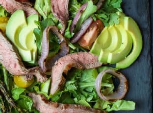 California Steak Salad with Chimichurri Dressing
