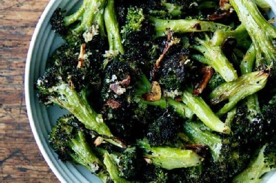 Ina Garten’s Roasted Broccoli with Garlic, Lemon and Parmesan