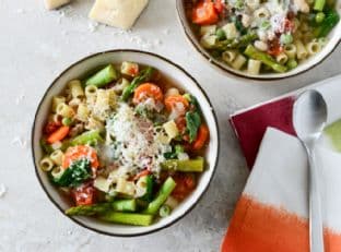 Springtime Crockpot Minestrone