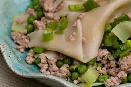 Inside Out Pork Dumplings