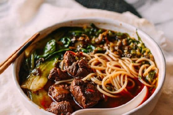 Taiwanese Beef Noodle Soup: In an Instant Pot or On the Stove
