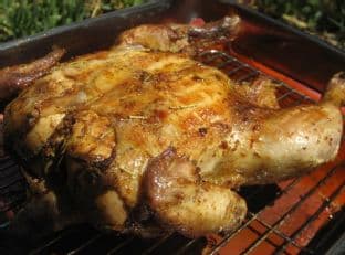 Topsy Turvy Crispy Roast Chicken With Salt Crust Seasoning