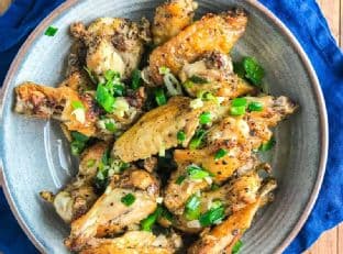 Baked Salt and Pepper Chicken Wings