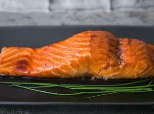 Sake Ginger Glazed Salmon