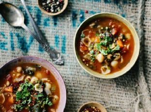Rustic Vegetable Chickpea Soup